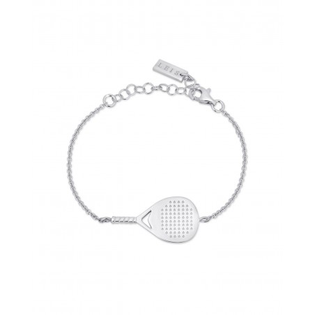 Unisex-Armband Bandeja X3 aus rhodiniertem Silber  - 2