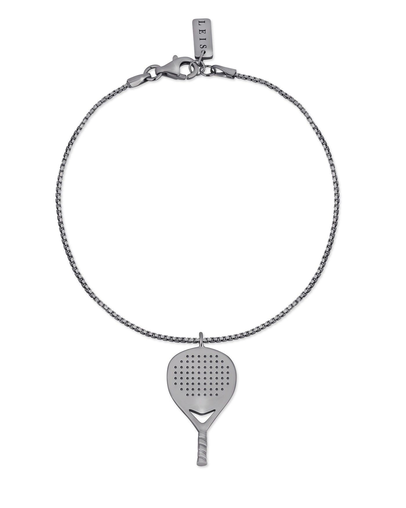 Bracciale Padel X3 da uomo in argento scuro  - 2