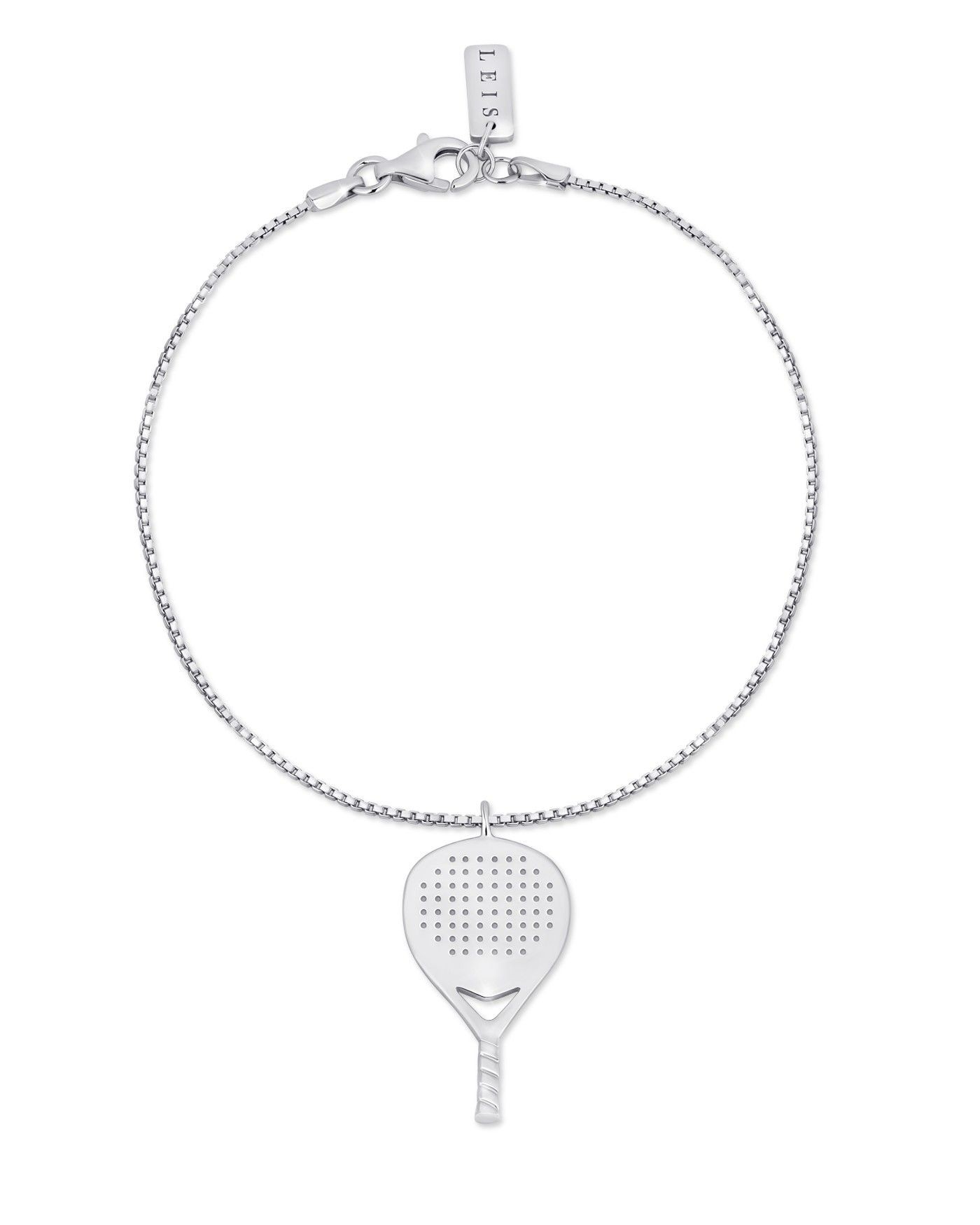 Herren Silber Padel Armband X3  - 2