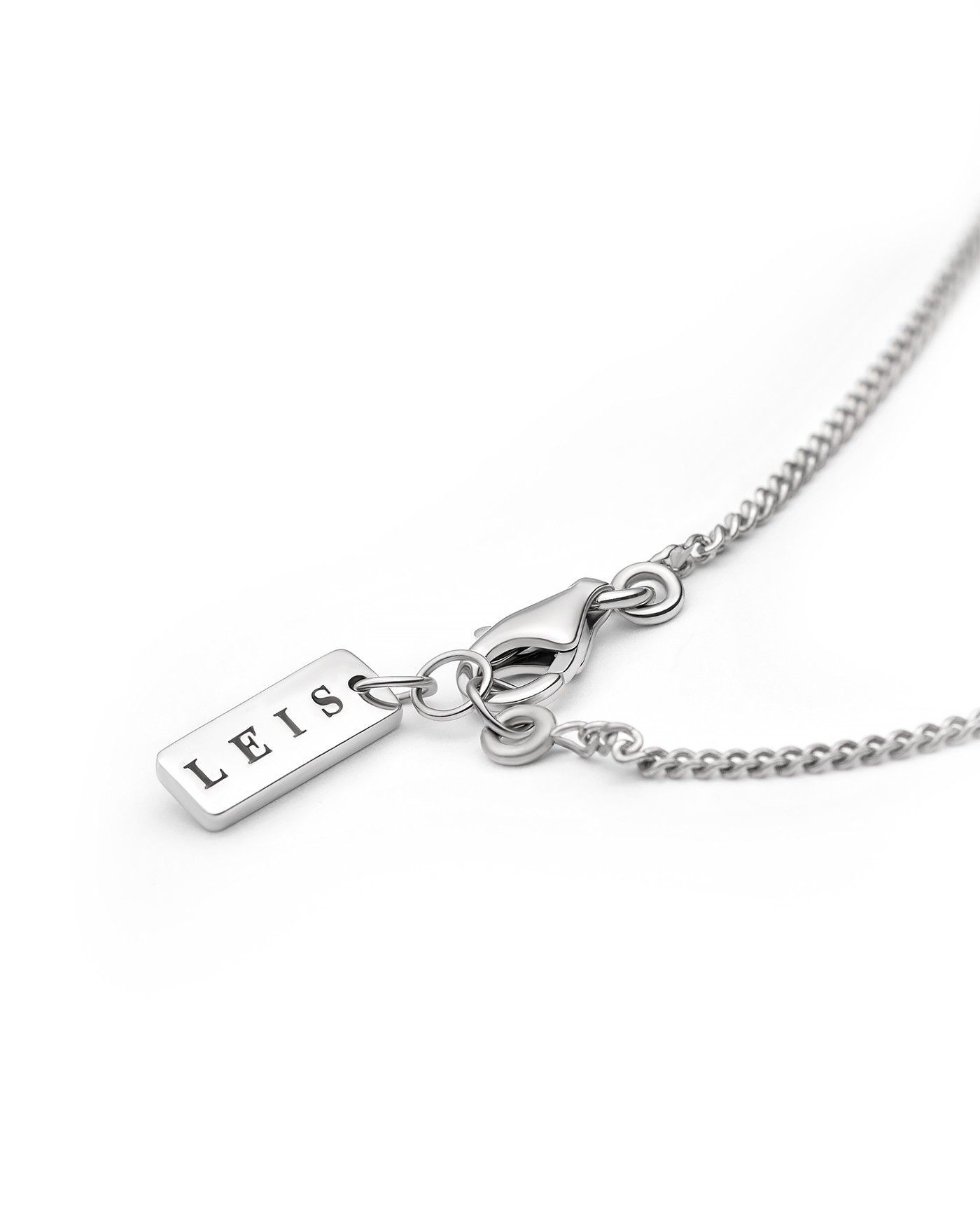 Men's silver Minimal bracelet  - 3