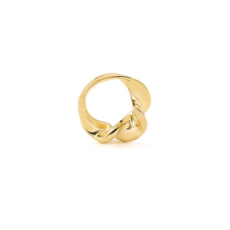 Electroformed 18K gold-gilded Onde Ring  - 1