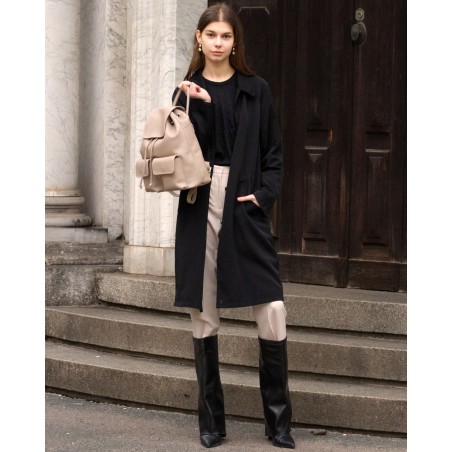 copy of Nude Shopper-Tasche aus Leder  - 5