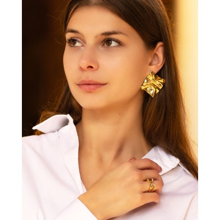 Oasi Ohrringe vergoldet mit 18k Gold  - 1