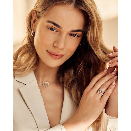 White Heart Ring Eterna  - 4