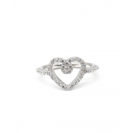 White Heart Ring Eterna  - 2