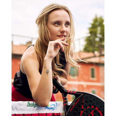 Women's silver padel X3 bracelet  - 1