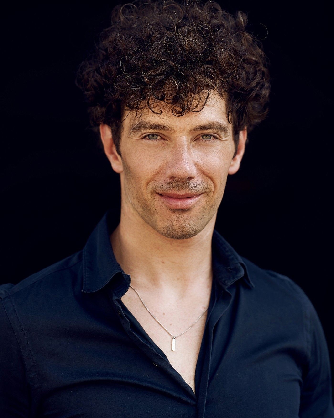 Herren Silber Minimal Halskette  - 4